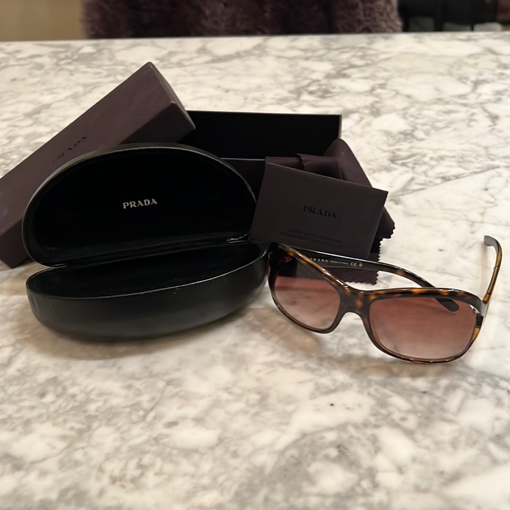 Prada Tortoise sunglasses
